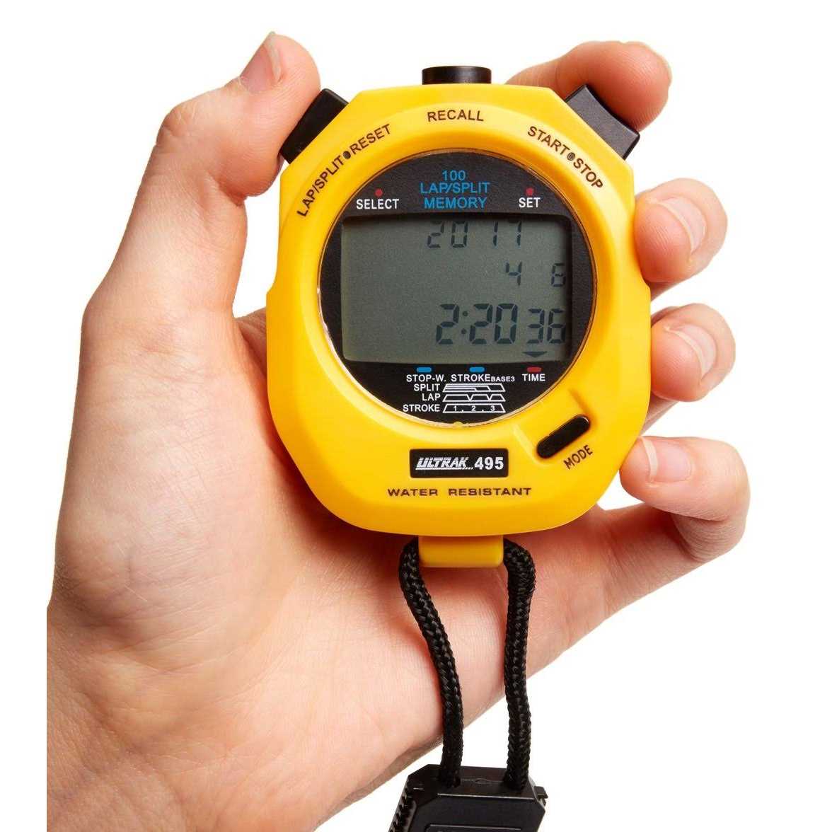 Ultrak 100 Lap Memory Stopwatch - Image 5