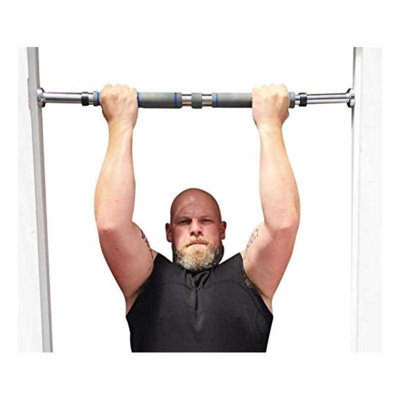 Ally Peaks Pull Up Bar for Doorway Thickened Steel Max Limit 440 lbs Upper Body Fitness Workout Bar - Image 3