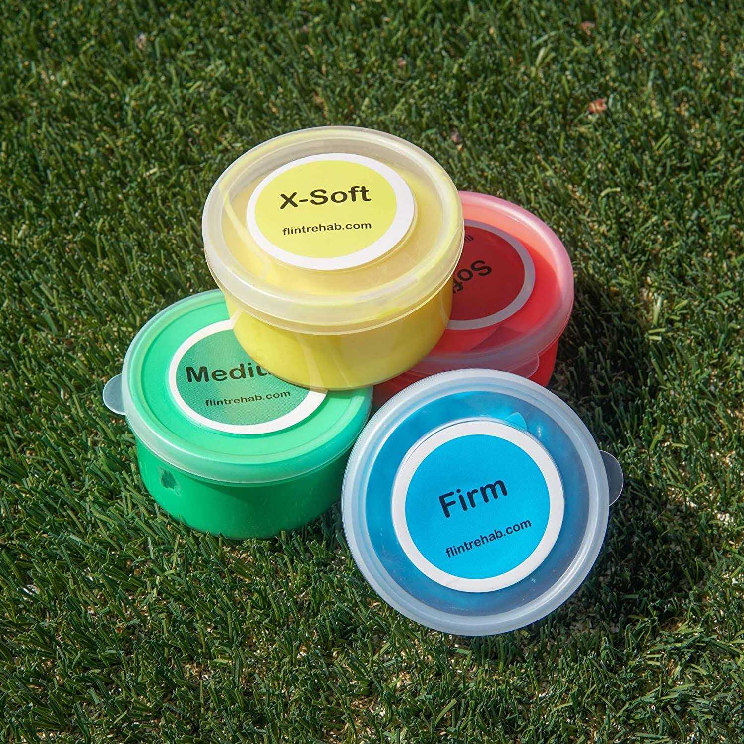 Flintrehab Premium Quality Therapy Putty For Hand Exercise Rehab. Fidgeting, and Stress Relief - Image 5