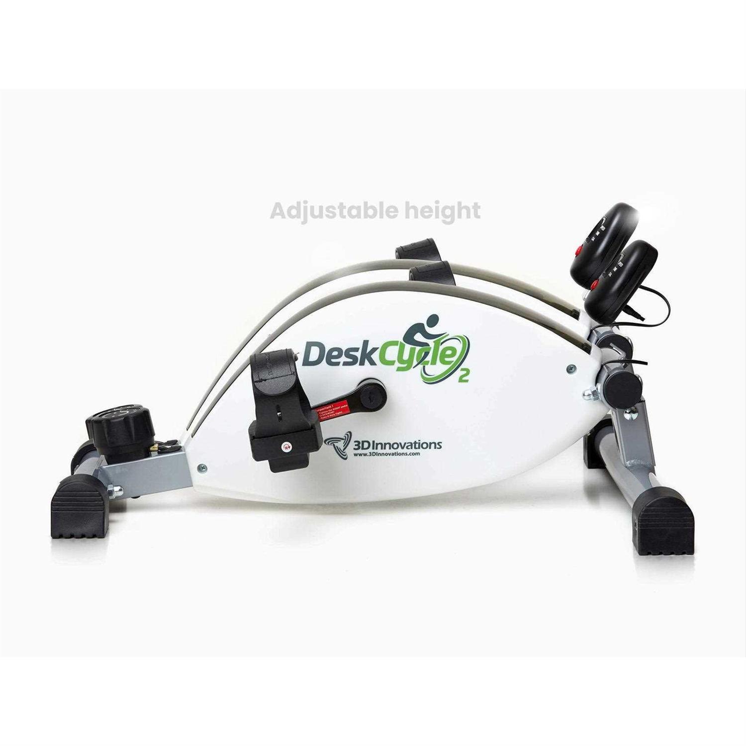 DeskCycle 2 Under Desk Bike Pedal Exerciser with Adjustable Leg - Image 3