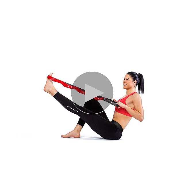 CTRL Sports Stretching Strap with Loops Non Elastic Stretch Band for Physical Therapy - Image 4