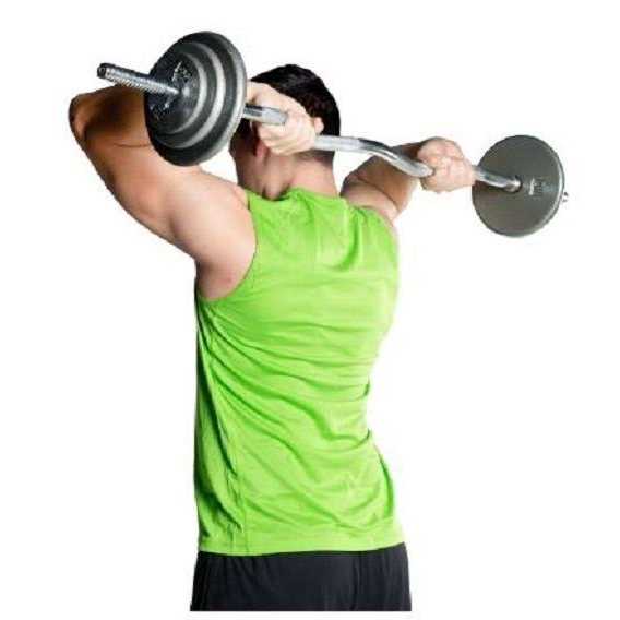 Cap Barbell Standard E-Z Curl Bar RB-47 - Image 5