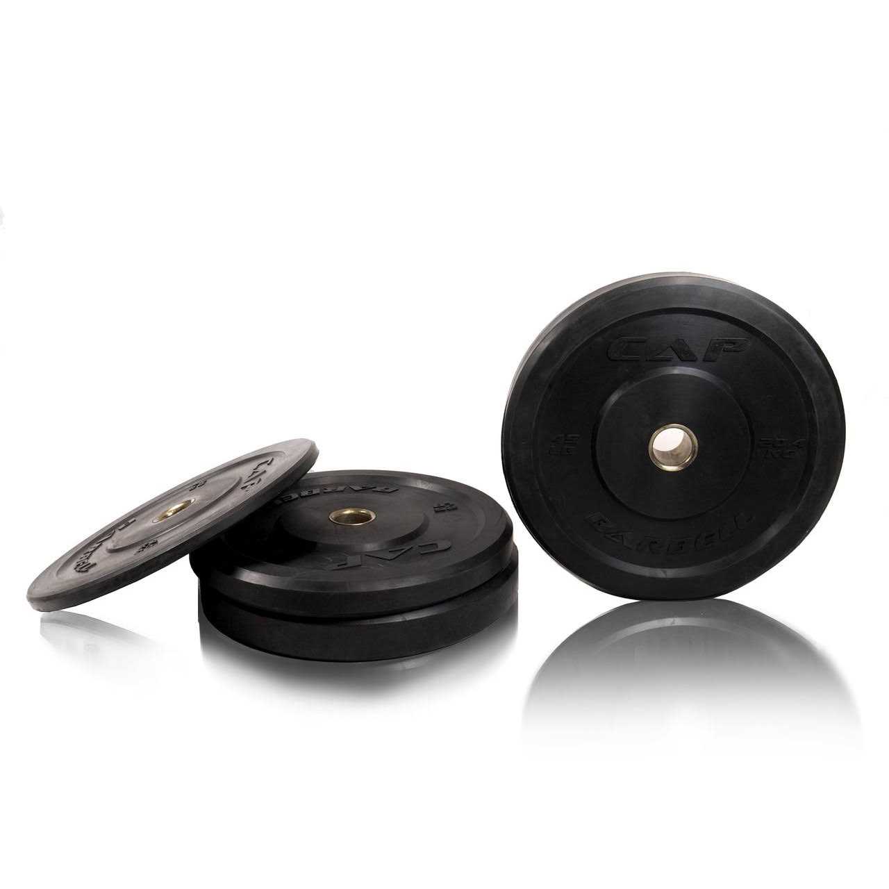CAP Barbell Rubber Olympic Bumper Plates and Sets - Image 3