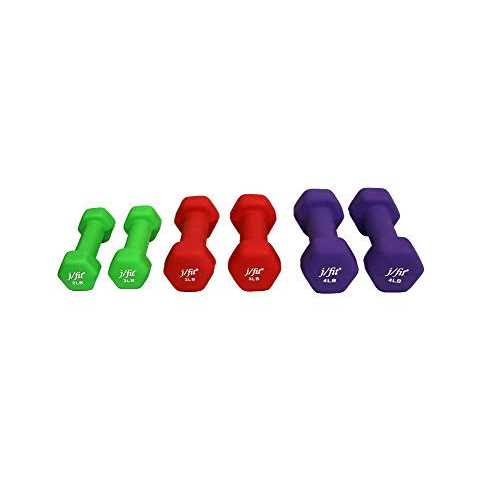 Jfit Dumbbell Set w/ Rack - Image 5