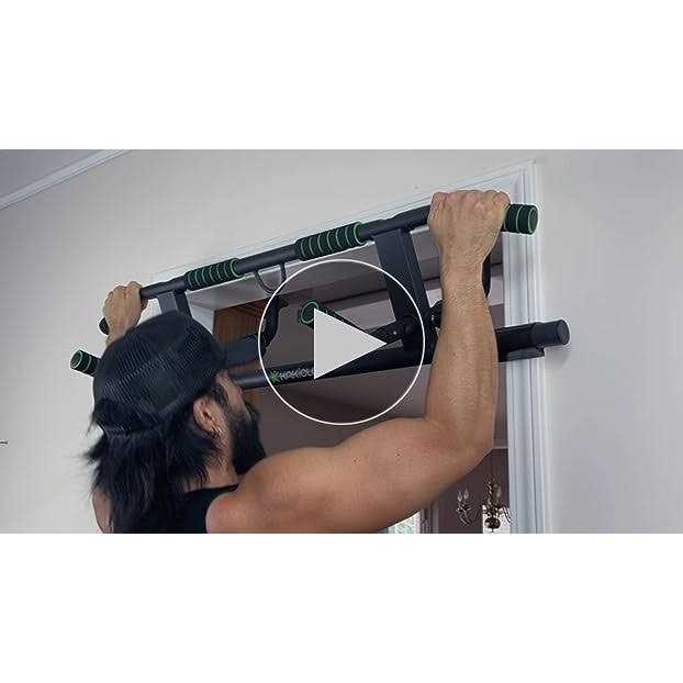 KAKICLAY 2024 Upgrade Multi-Grip Pull Up Bar with Smart Larger Hooks Technology - Image 5