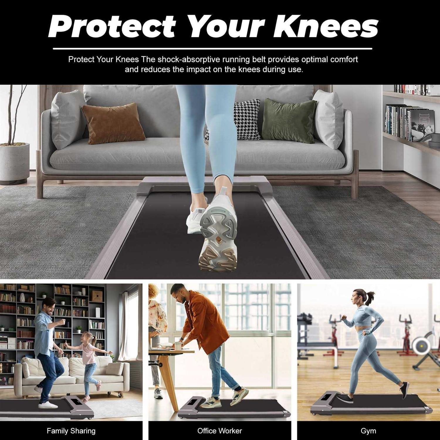 Home Fitness Code Treadmill Under Desk Treadmill - Image 3