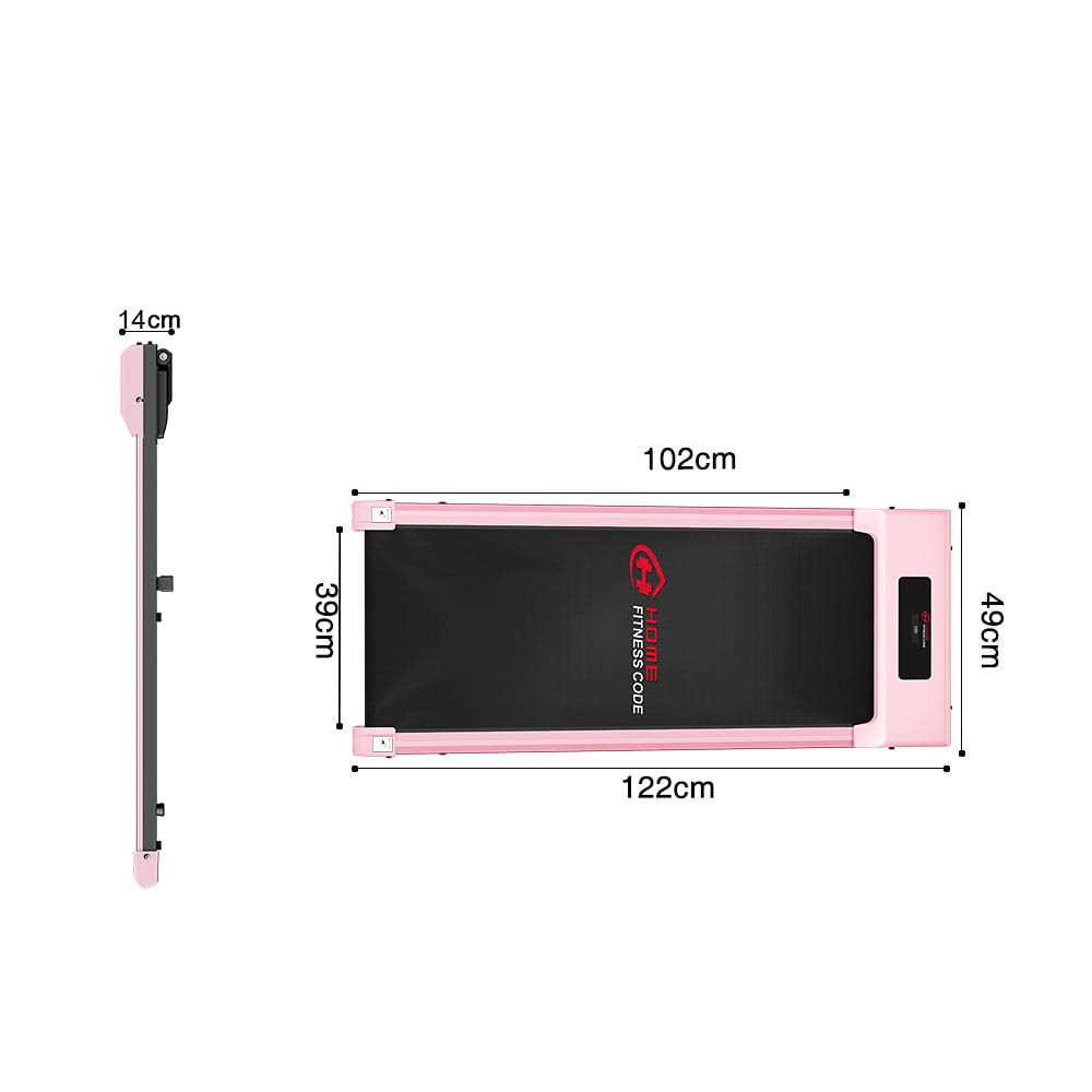 Home Fitness Code Treadmill Under Desk Treadmill - Image 4