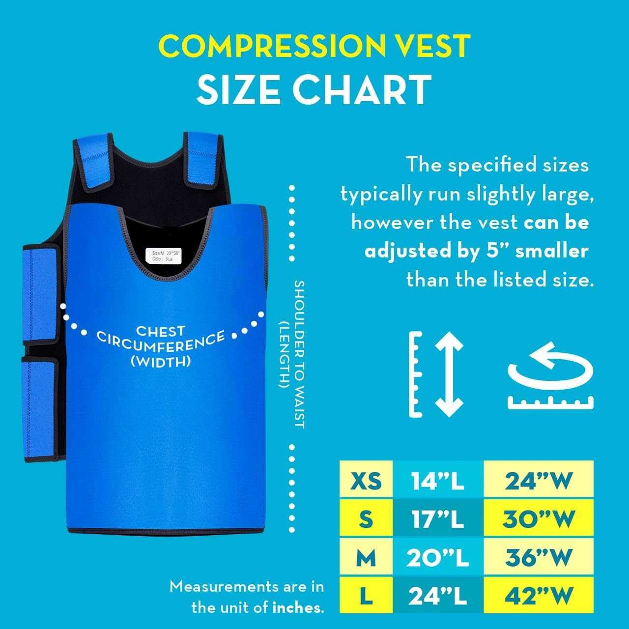TED KANGAROO Sensory Compression Vest Deep Pressure Comfort - Image 3