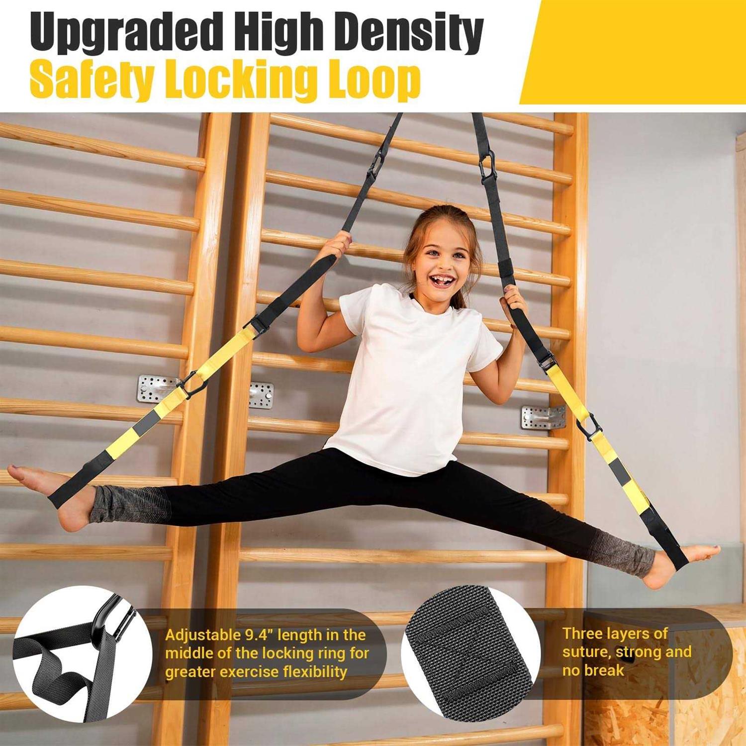 Home Resistance Training Kit, Resistance Trainer Exercise Straps with Handles, Door Anchor and Carrying Bag for Home Gym - Image 5