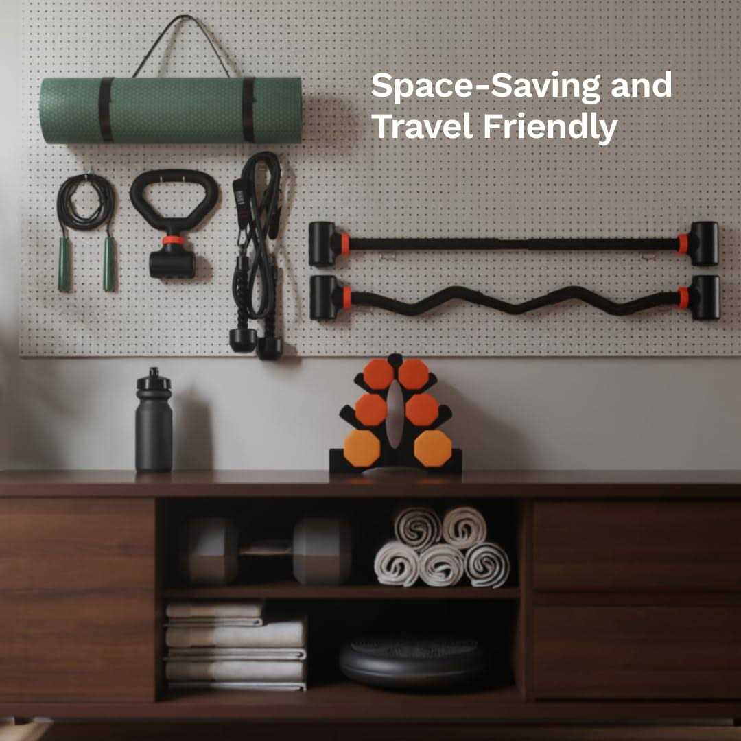 Jayflex Hyperbell Bar Convert Dumbbells to Barbell Set for Home Fitness - Image 4