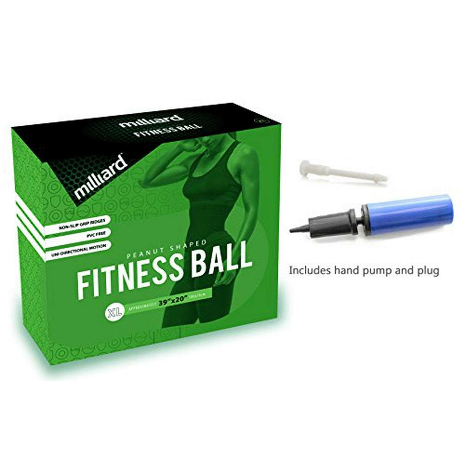Milliard Peanut Ball Physio Roll for Exercise, Therapy, Labor, Birthing and Dog Training - Image 4