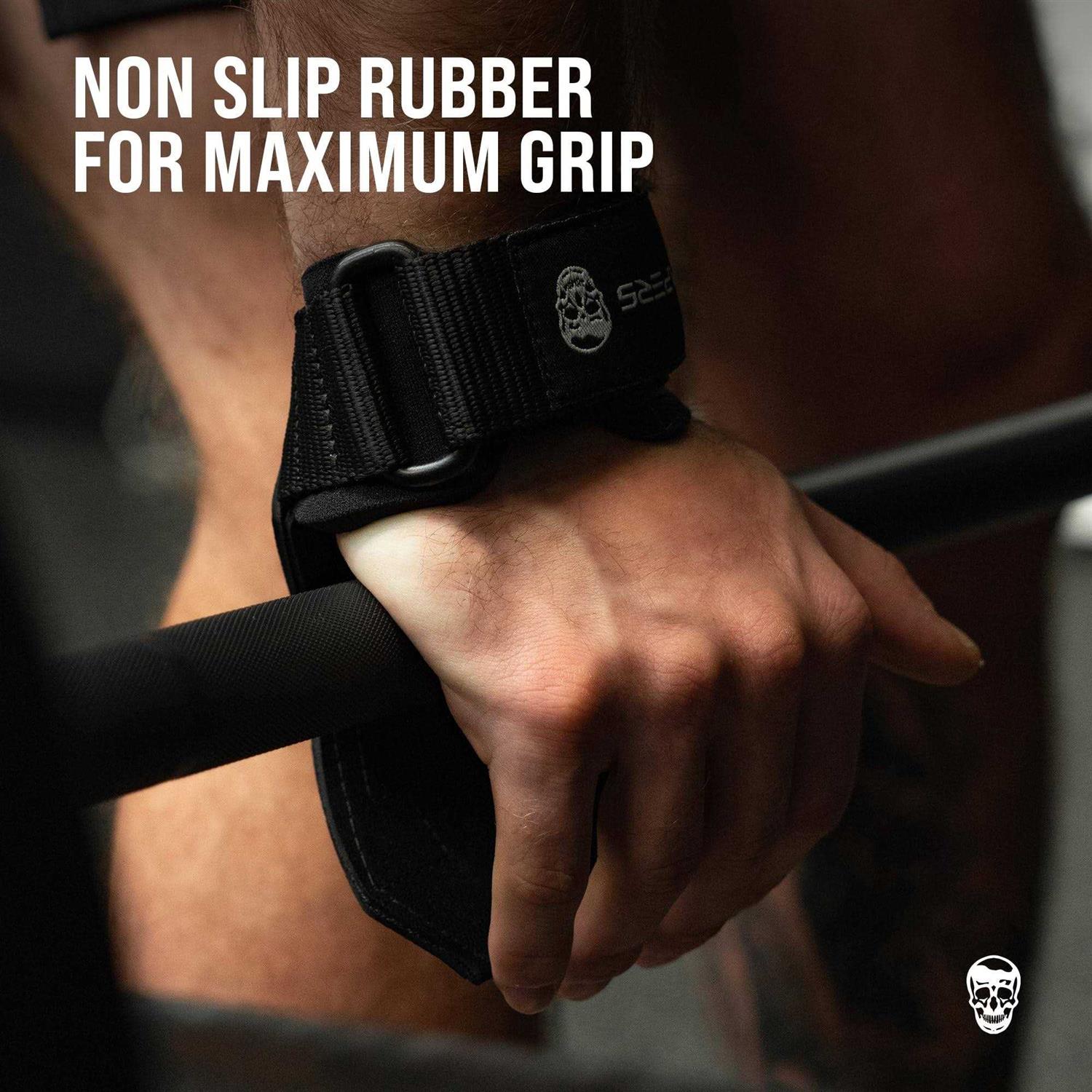 Gymreapers Weight Lifting Grips for Heavy Powerlifting Deadlifts Rows - Image 5