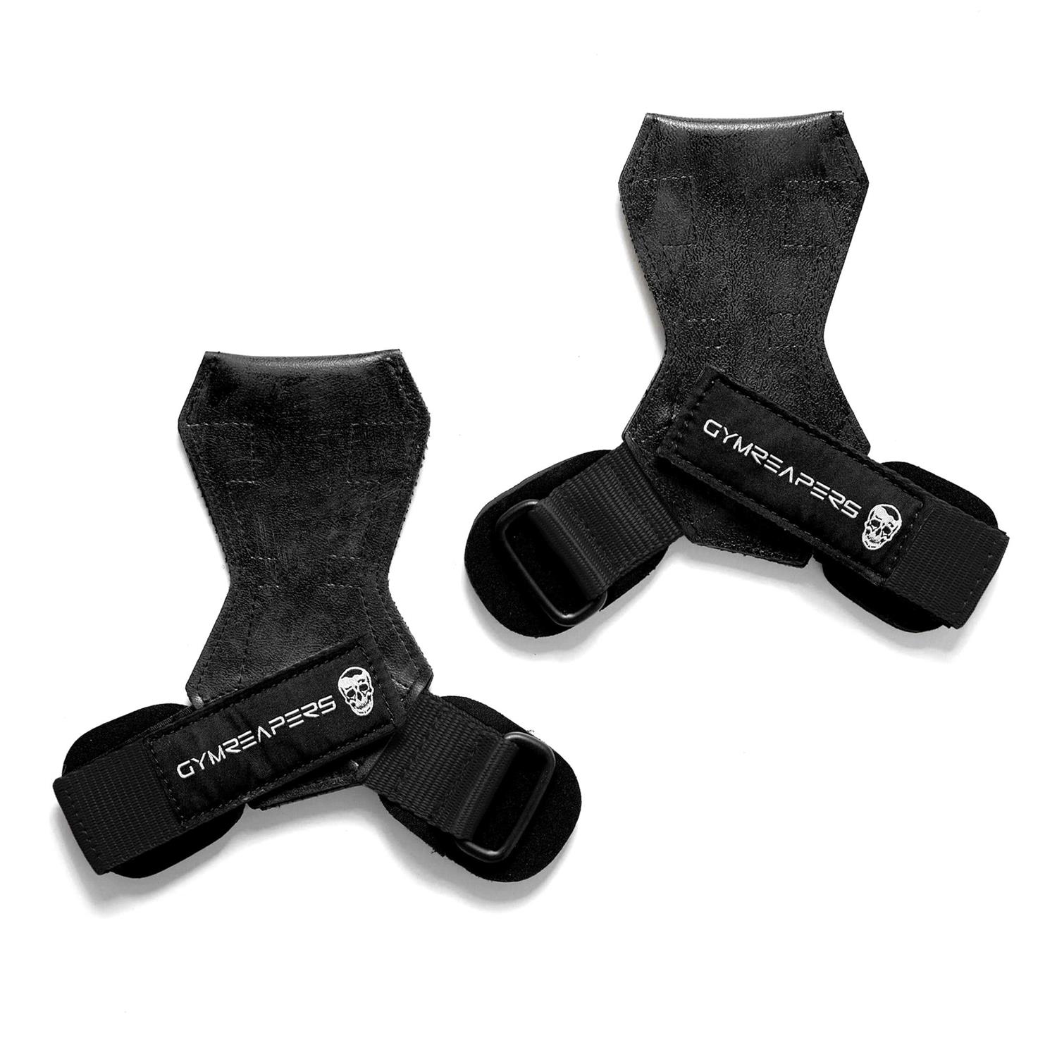 Gymreapers Weight Lifting Grips for Heavy Powerlifting Deadlifts Rows - Image 3
