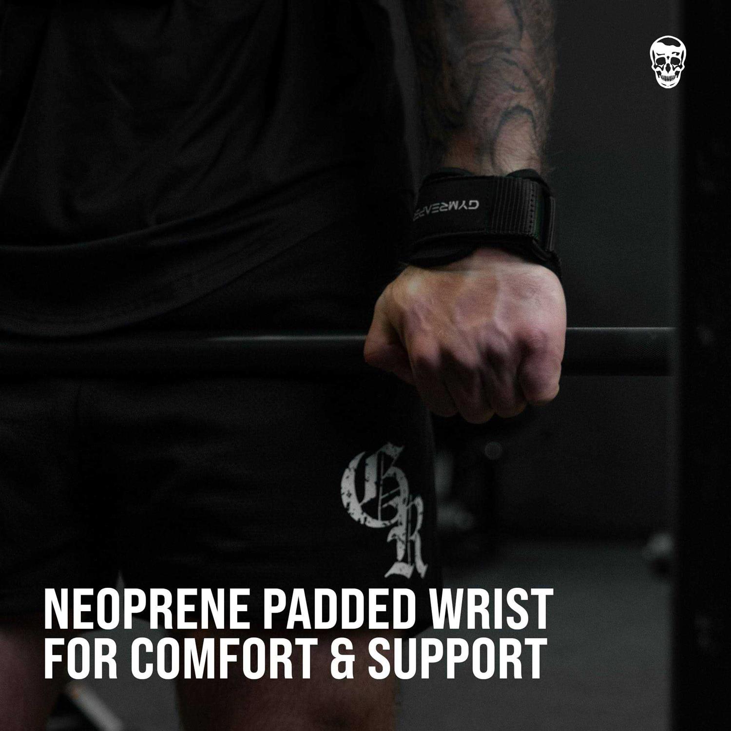 Gymreapers Weight Lifting Grips for Heavy Powerlifting Deadlifts Rows - Image 5