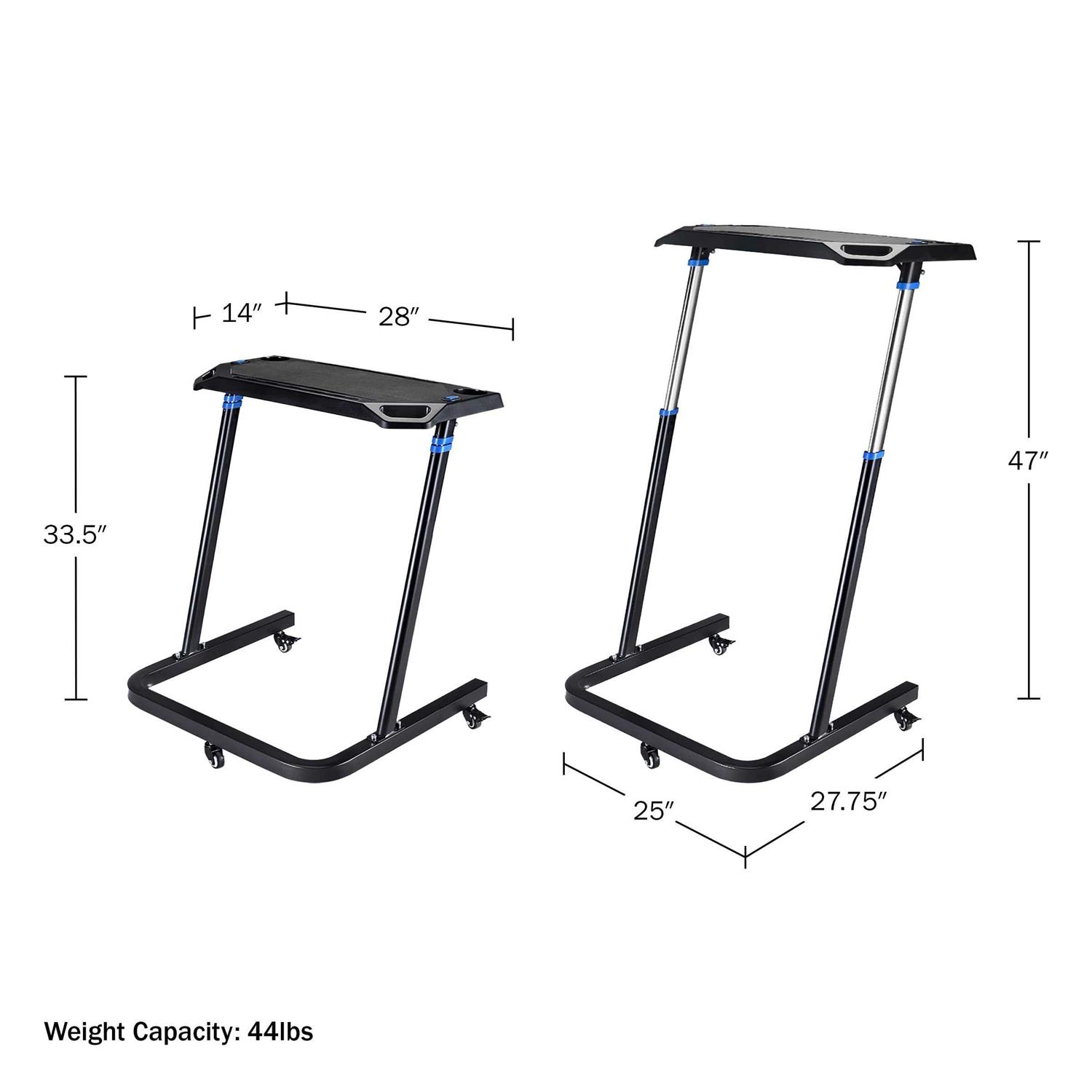 RAD Cycle Products Adjustable Bike Trainer Fitness Desk Portable Workstation Standing Desk - Image 3