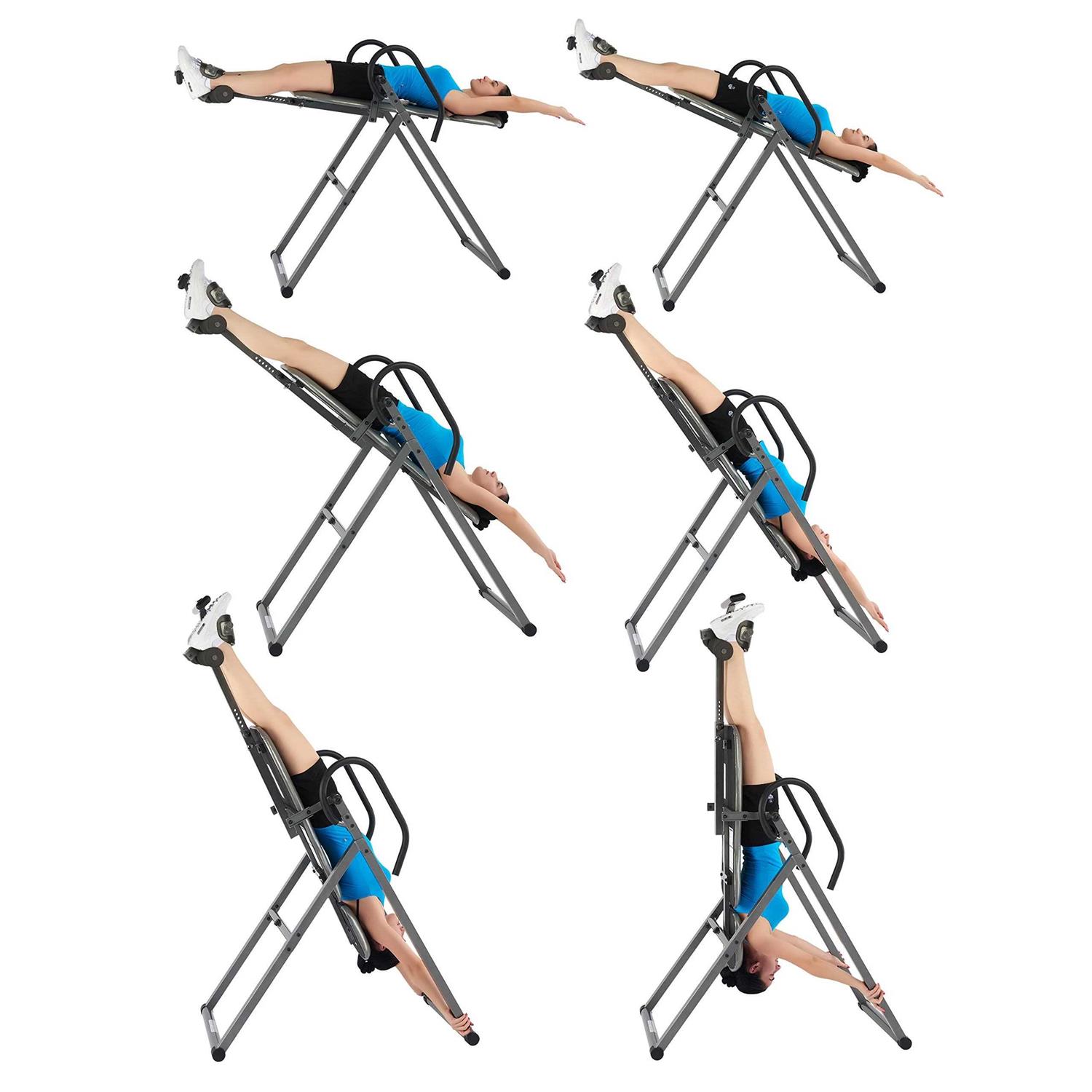 Innova Health AND Fitness ITX9900 Inversion Table with Air Lumbar Support - Image 3