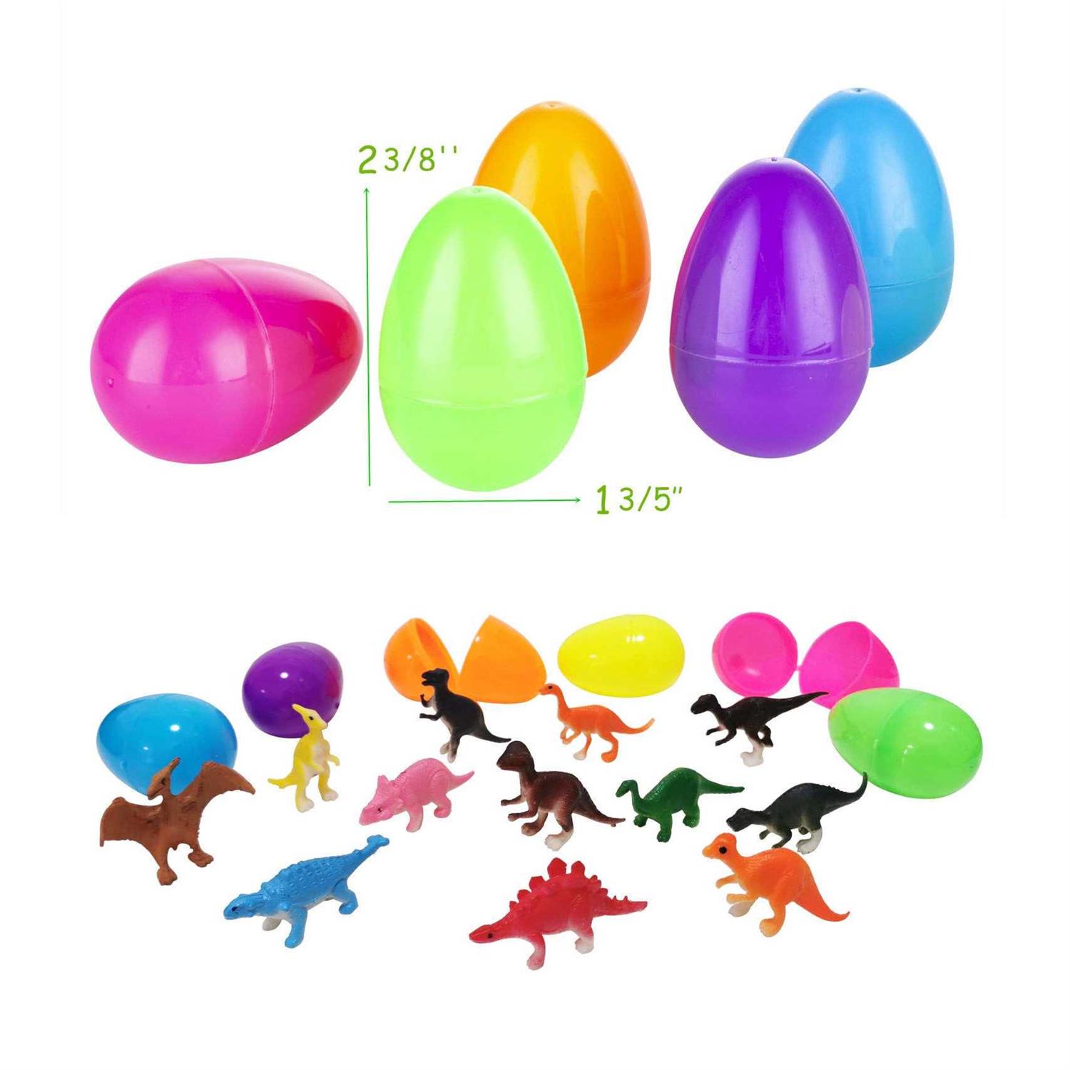 KASU 100 pcs prefilled Easter Eggs with novelty Toys premium for Easter theme party f - Image 3