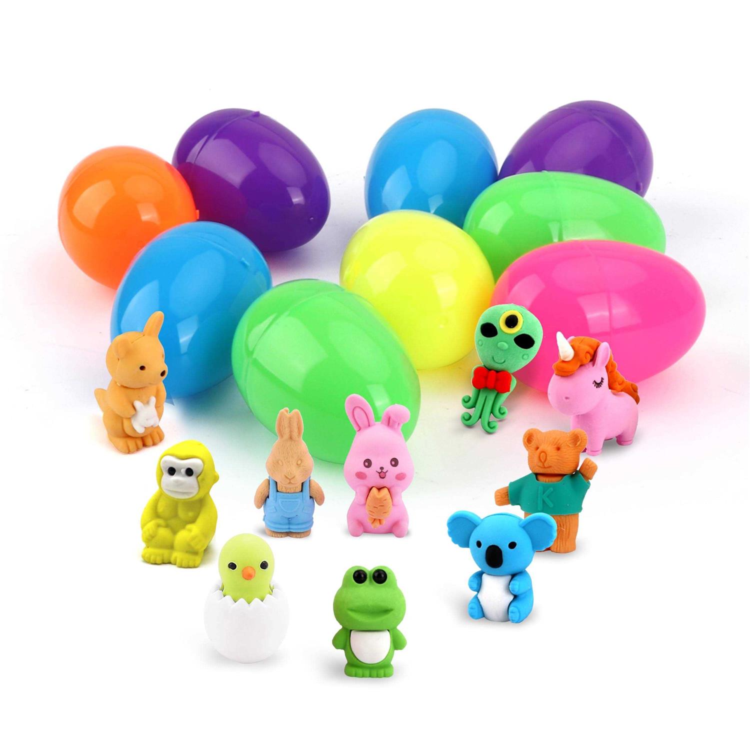 KASU 100 pcs prefilled Easter Eggs with novelty Toys premium for Easter theme party f - Image 4