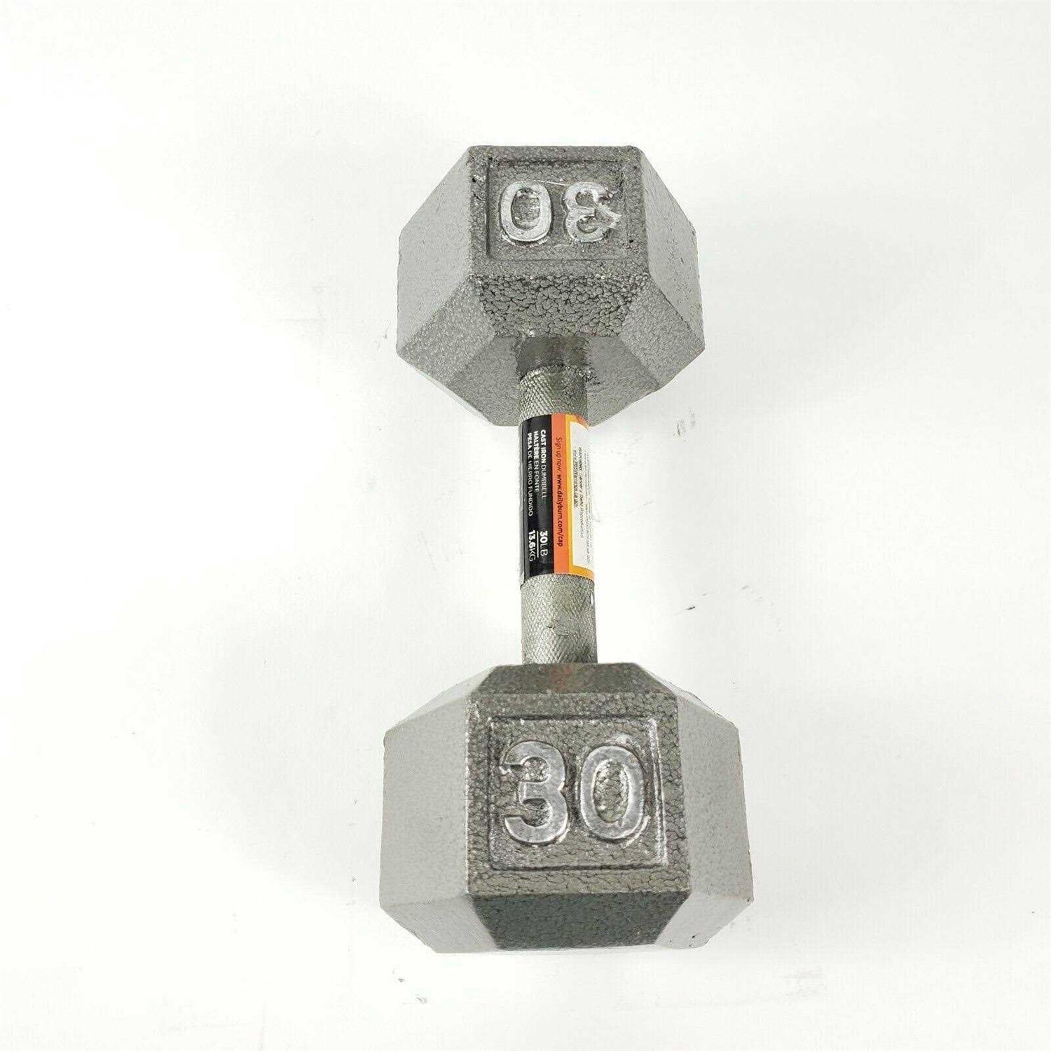 Cap Barbell Cast Iron Hex Dumbbell - Image 3