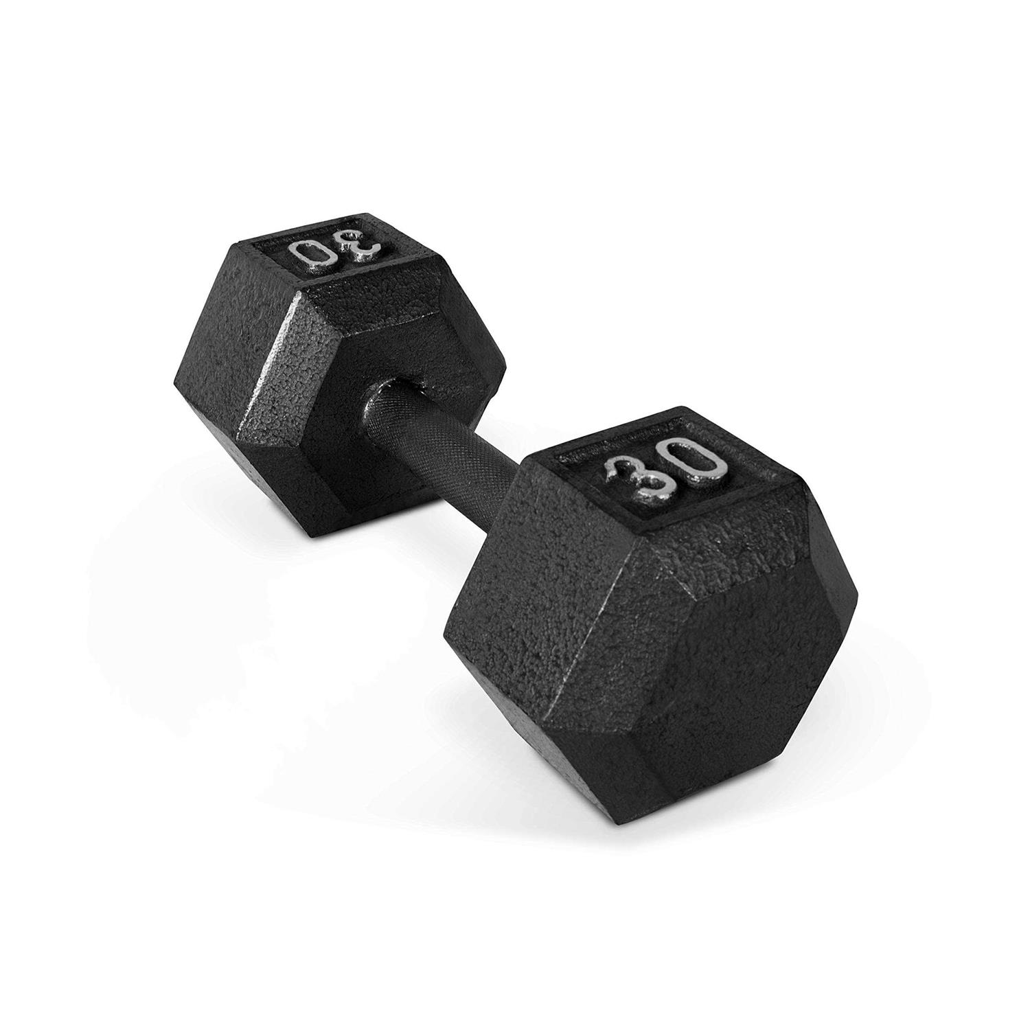 Cap Barbell Cast Iron Hex Dumbbell - Image 4
