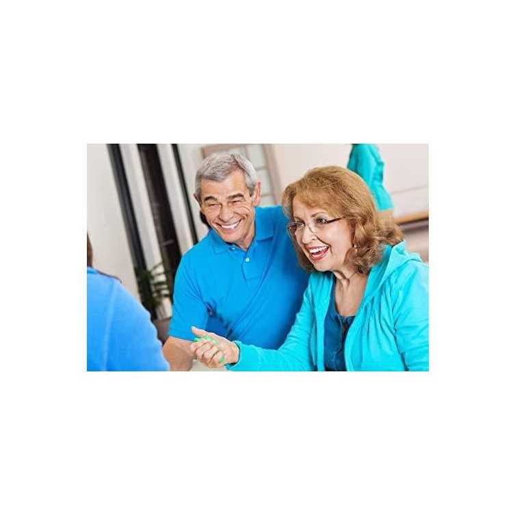 The Glowhouse Premium Set of 5 x Therapy Putty Squeezable Non-Toxic Hand Exercise Anti-Stress - Image 5