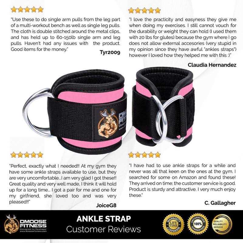 DMoose Ankle Strap for Cable Machine Attachments - Image 3