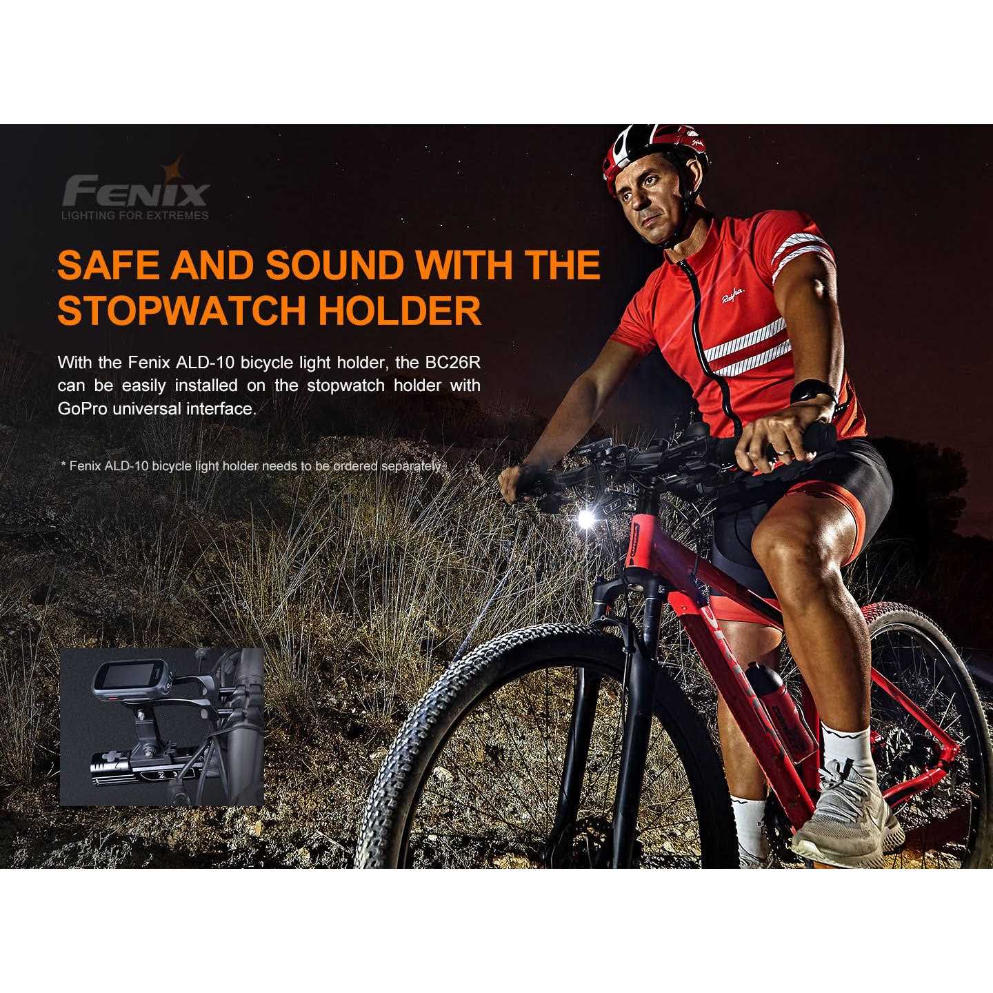 fenix BC26R Rechargeable Bike Light - Image 5