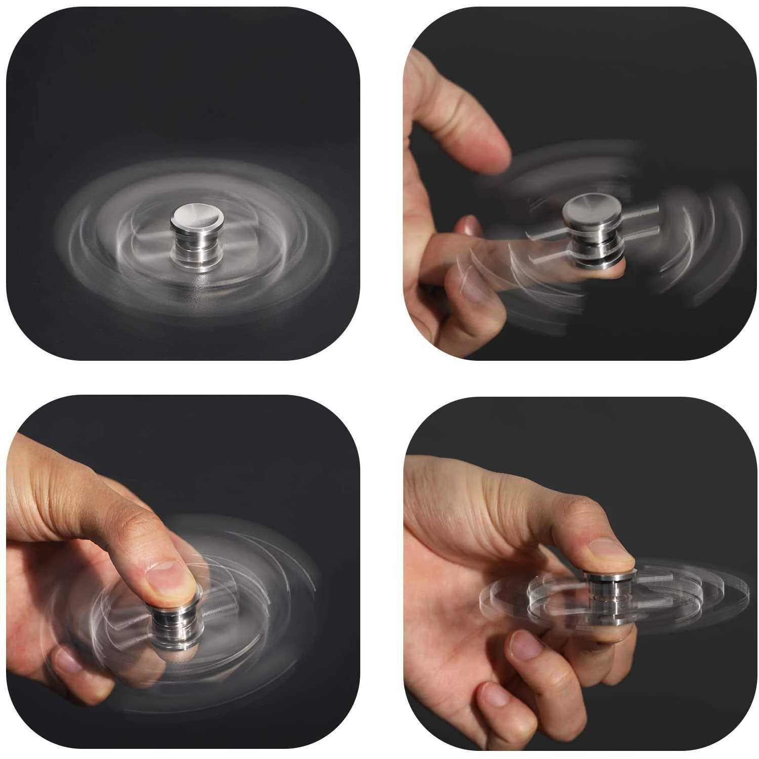 The Third generation Anti-anxiety Fidget Spinner Fidget Hand Toys Foc - Image 3