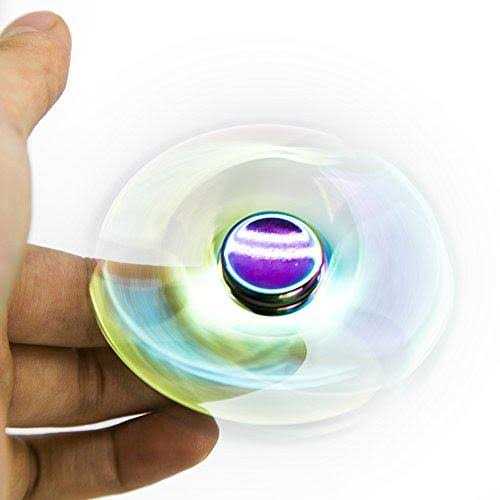 MAGTiMES Rainbow Anti-Anxiety Fidget Spinner Figit Hand Toy for Relieving Boredom ADHD - Image 3