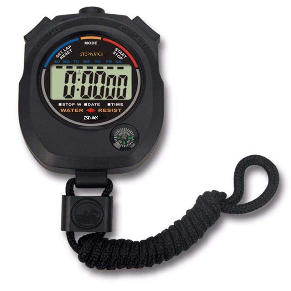 Multi-Function Electronic Digital Sport Stopwatch Timer, Large Display with Date Time and Alarm Function,Suitable for Sports Coaches Fitness - Image 4