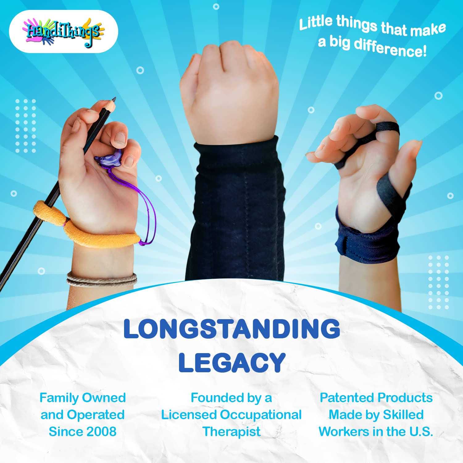 Handithings Hand Weight for Fine Motor Skills Helps with Maximum Finger - Image 4