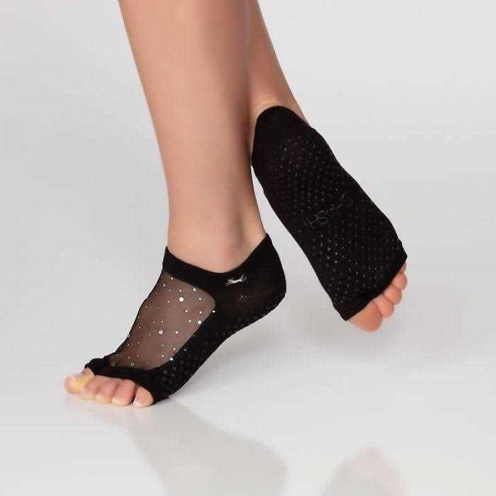SHASHI Glitter Split Toe Socks Women Non Slip - Image 5