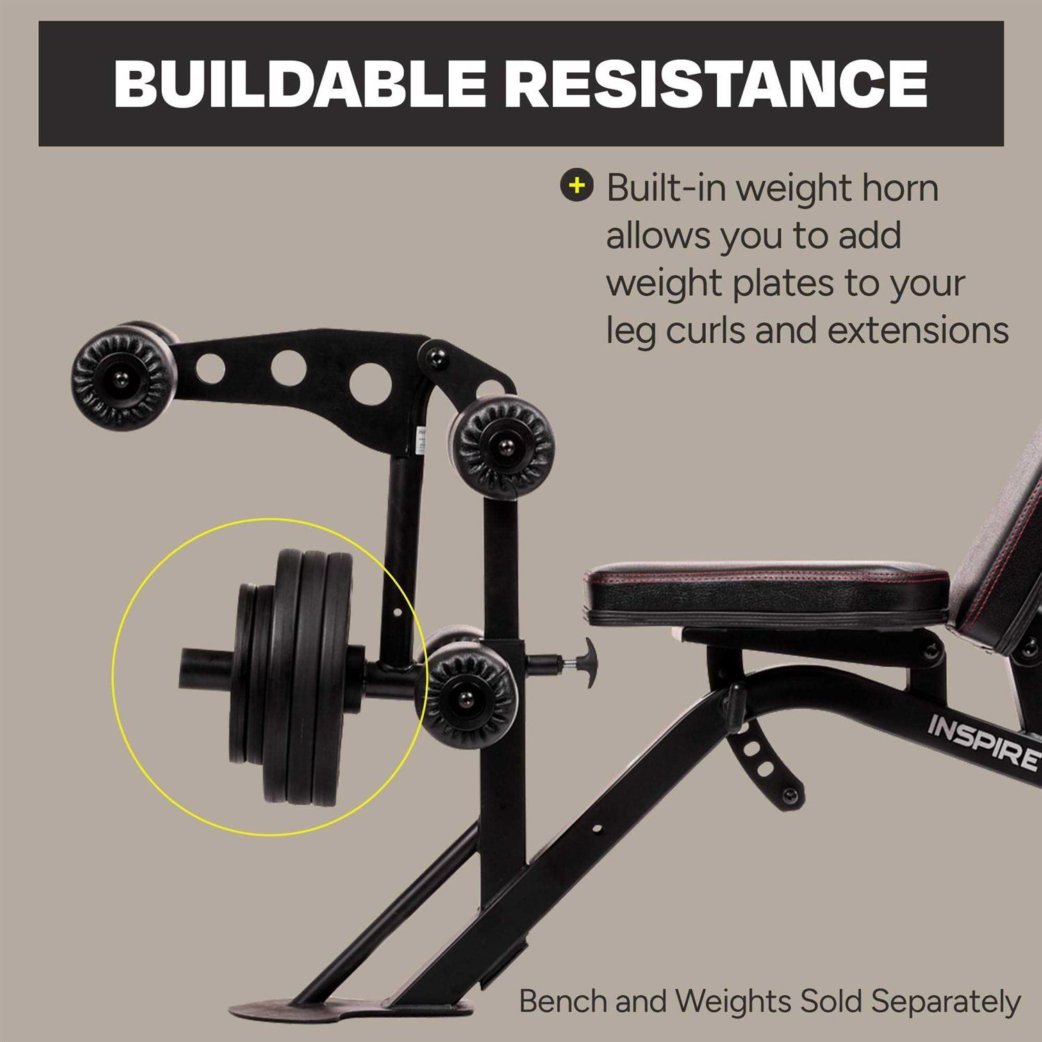 Inspire Leg Extension / Curl Attachment - Image 4