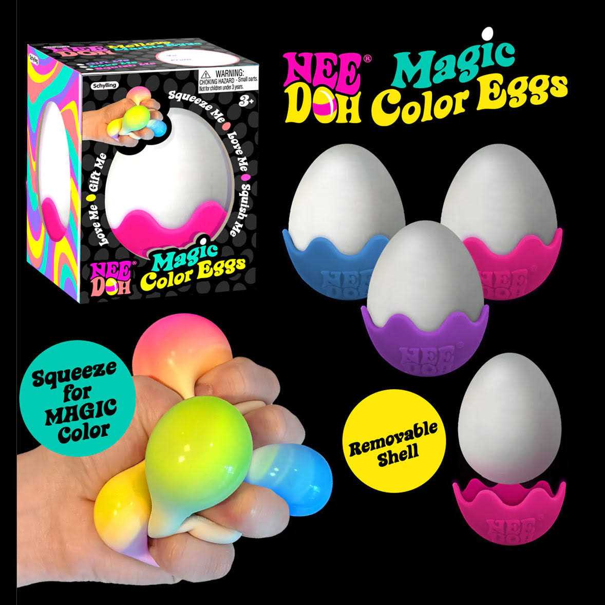 Magic Color Egg Nee Doh - Image 5