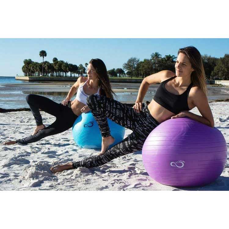 Live Infinitely Exercise Ball Extra Thick Workout Pregnancy Ball Chair - Image 4