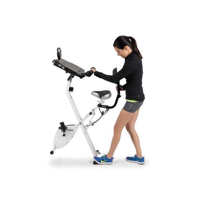 Fitdesk v3.0 Exercise Bike Desk with Tablet Holder - Image 3