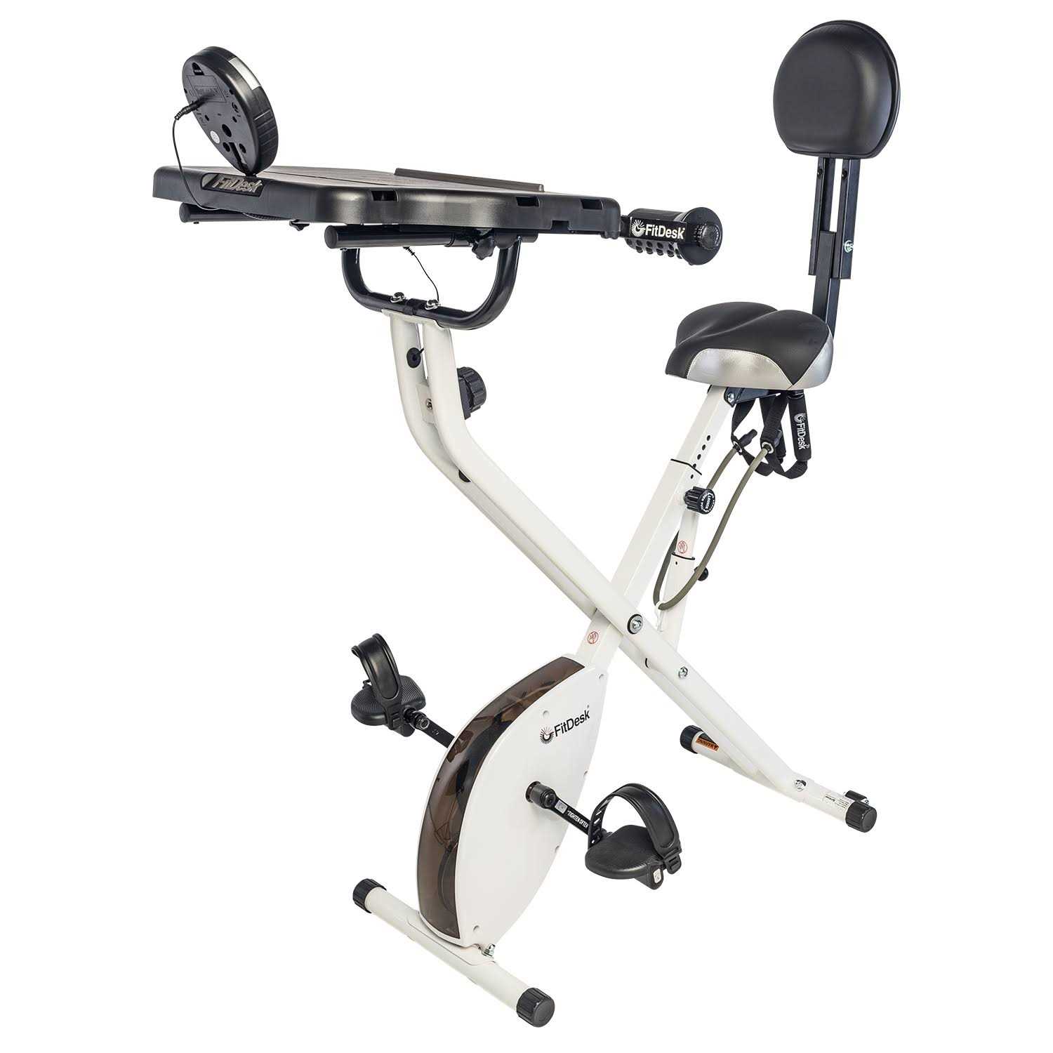 Fitdesk v3.0 Exercise Bike Desk with Tablet Holder - Image 5