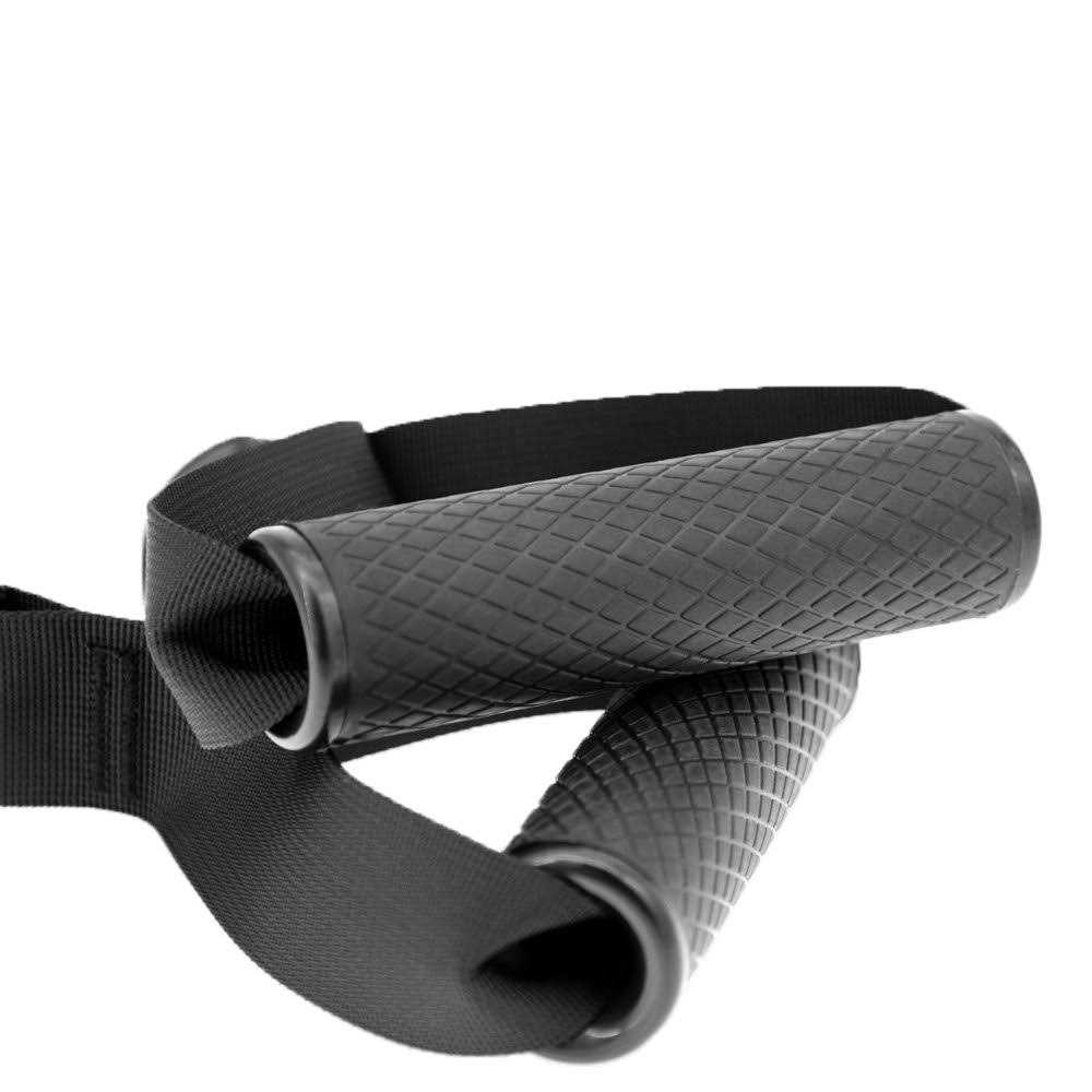 INNSTAR Upgraded Heavy Duty Exercise Handles Cable Machine Attachments Resistance Bands Handles with Solid ABS Core Grips Fitness Strap Stirrup - Image 5