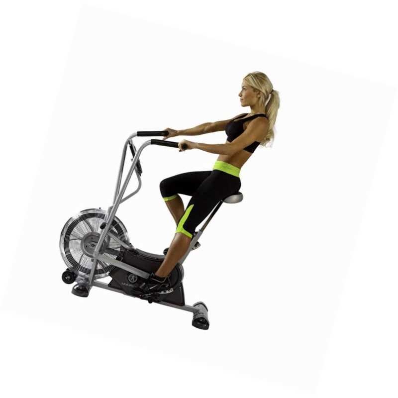 Marcy Exercise Upright Fan Bike for Cardio Training and Workout Air-1 - Image 3