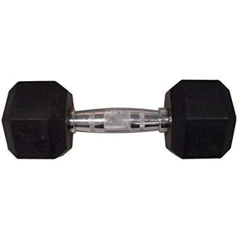 Gold's Gym Golds Gym Rubber Hex Dumbbell - Image 4