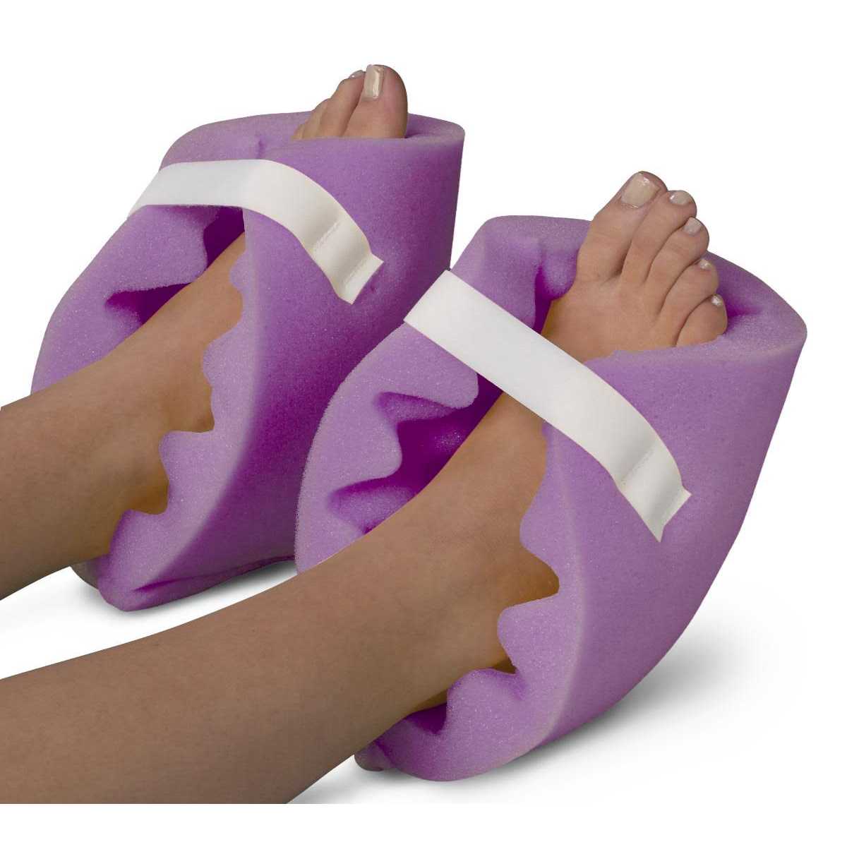Medline Convoluted Foam Heel Protectors - Image 4