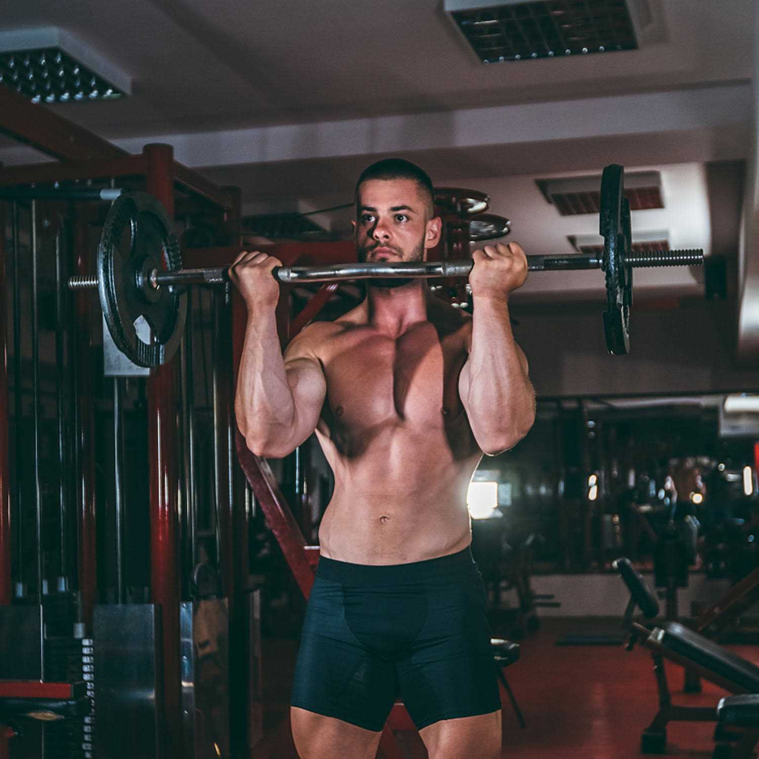 Fixtech 47'' Olympic Curl Bar with Collars for All Standard Plates - Image 3