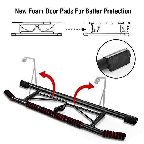 Iron AGE Pull Up Bar For Doorway Angled Grip Home Gym Exercise Equipment - Image 3