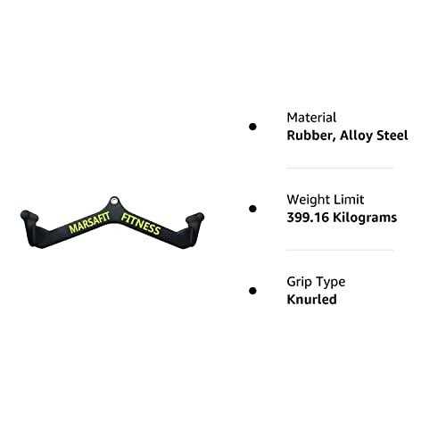 MARSAFIT Home Gym Fitness Rowing T-bar V-bar Pulley Cable Machine Attachments - Image 3