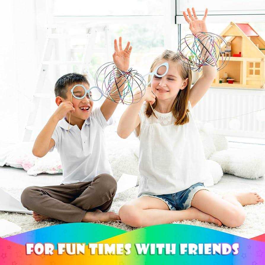 Girls Flow Ring Spinner Ring Arm Toy - Image 5