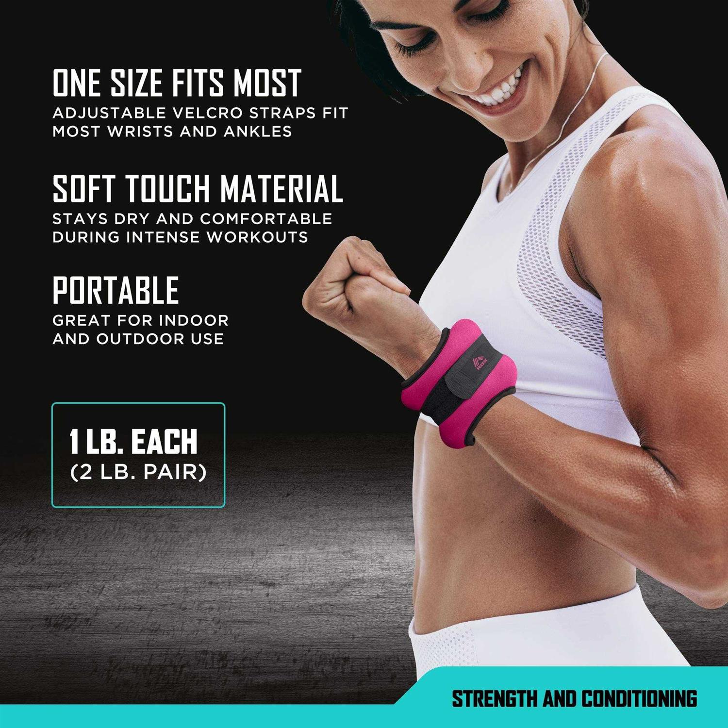 RBX Ankle & Wrist Weights for Women & Men - Image 5