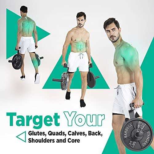 LoGest Farmer Walk Handles Set of 2 Farmers Carry Handles with Clip Collars - Image 4