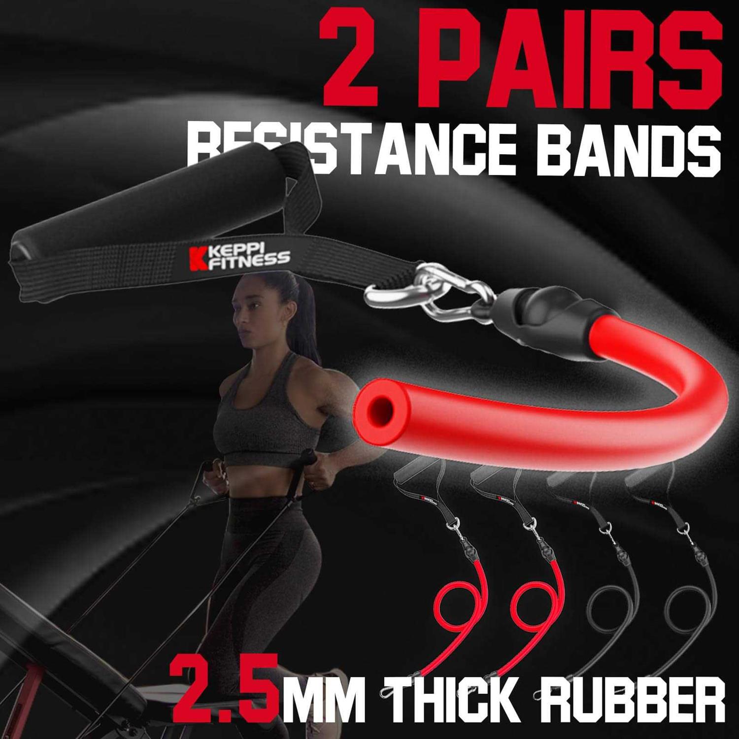 Keppi Adjustable Weight Bench Foldable Workout Bench Press for Full Body Strength Training - Image 4