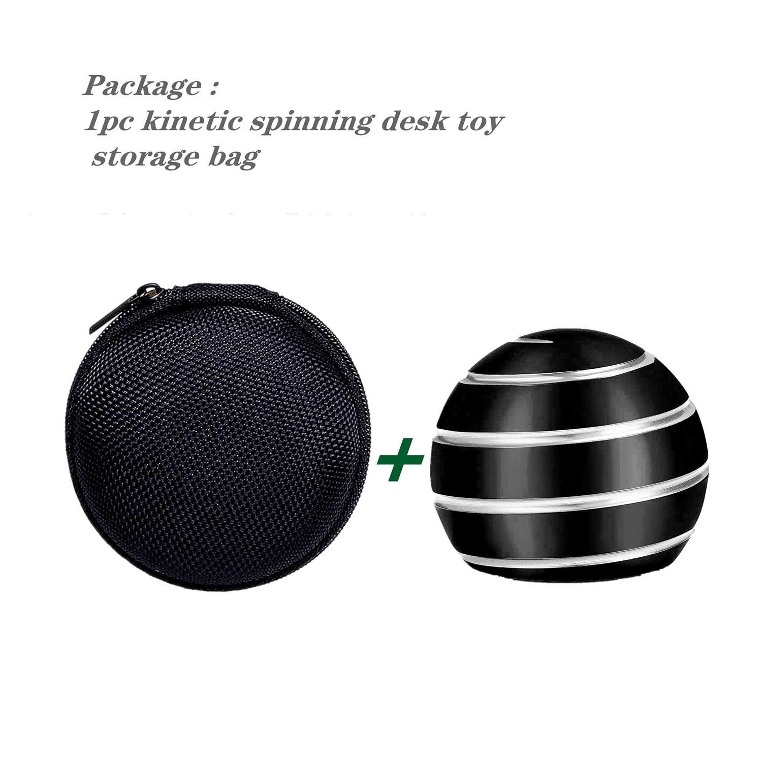 Kinetic desk toys full body optical illusion spinner ball - Image 3