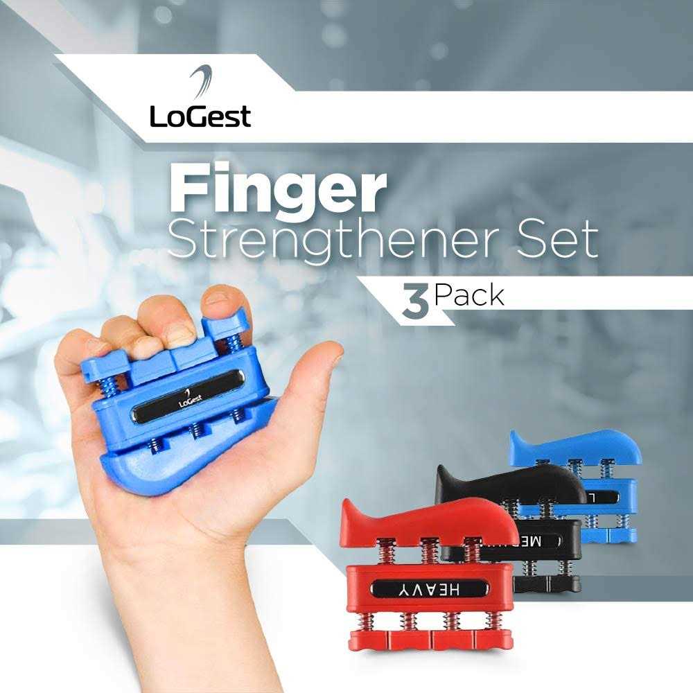 Logest 3 Pack Finger Strengthener Finger Exerciser for Forearm and Hand Strengthener - Image 4